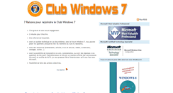 Desktop Screenshot of club-windows7.com